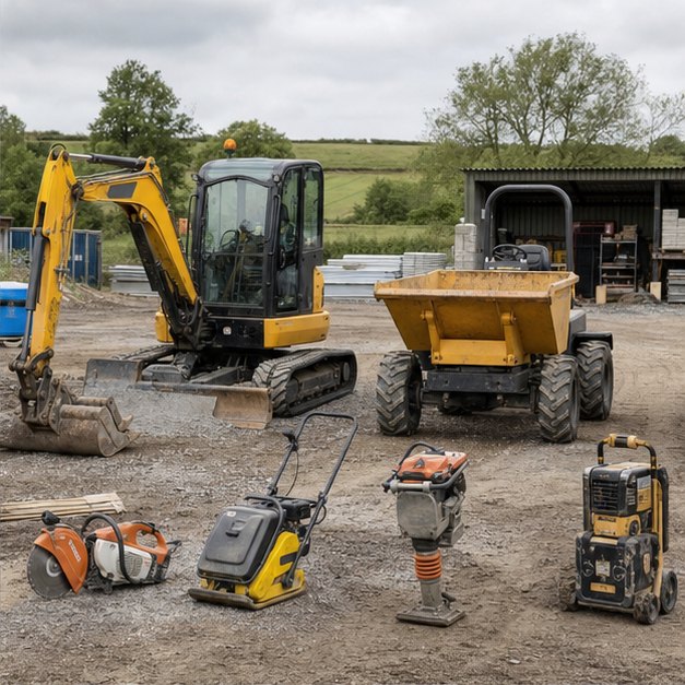Plant and tool hire equipment